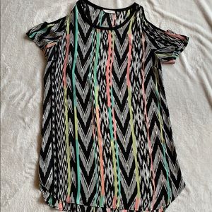 Lush Printed Shifted Dress